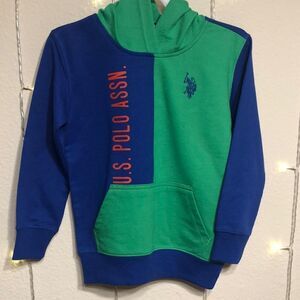 NWT. U.S. Polo Assn.Boys Small 4-5 Light Weight Hoodie